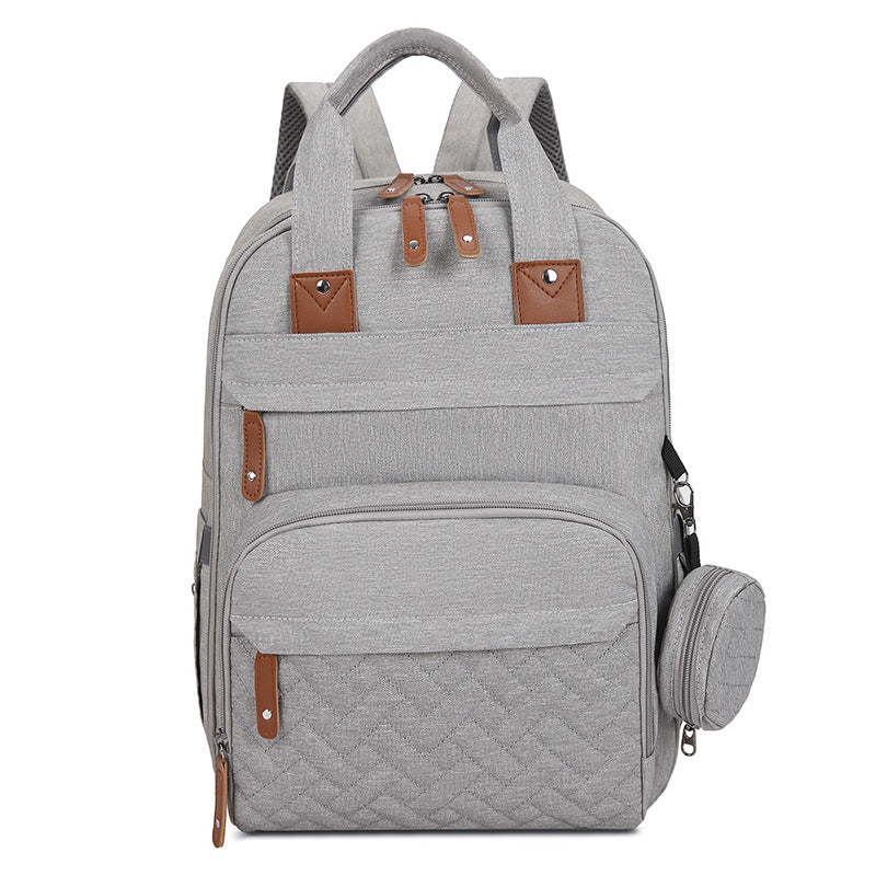 All-In-One Diaper Bag with Changing Pad & Warming Pocket — product photo