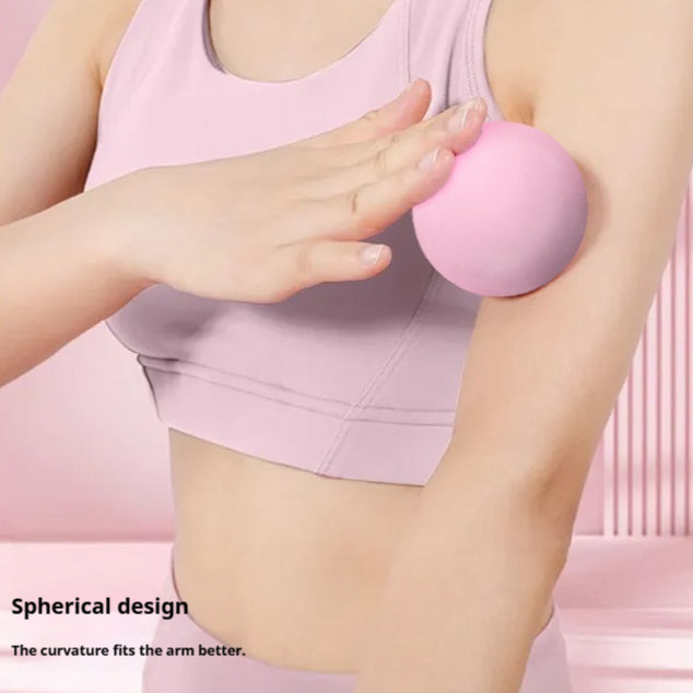 Silicone-Edged Massage Ball for Sports & Yoga Recovery