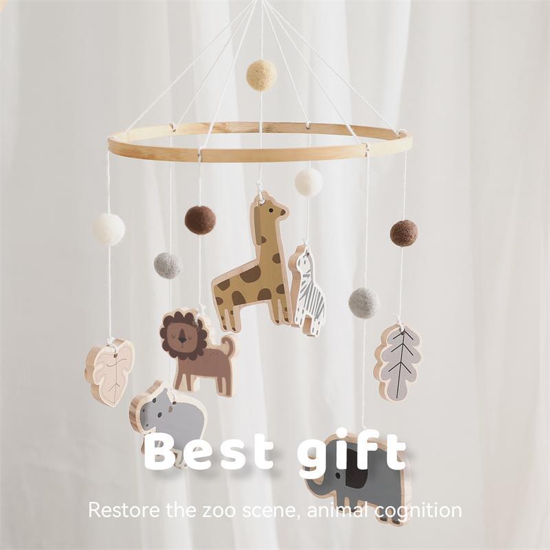 Little Lion Crib Bell – Gentle Chime Nursery Decor — product photo