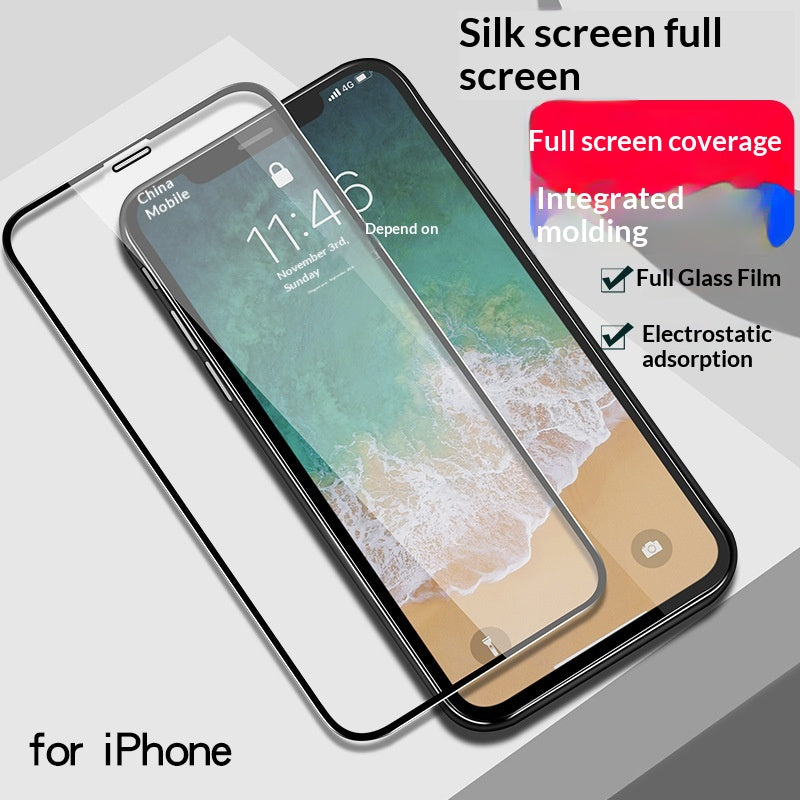 Full-Coverage Tempered Glass Screen Protector — product photo