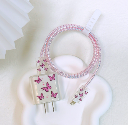 Butterfly Cable Saver Sleeves - Set of 5 — product photo