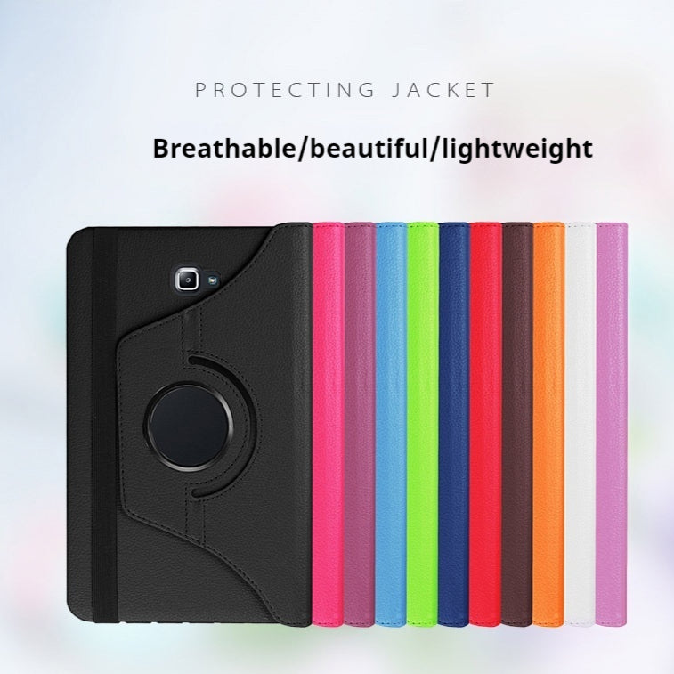 360° Rotating Leather Tablet Case — product photo