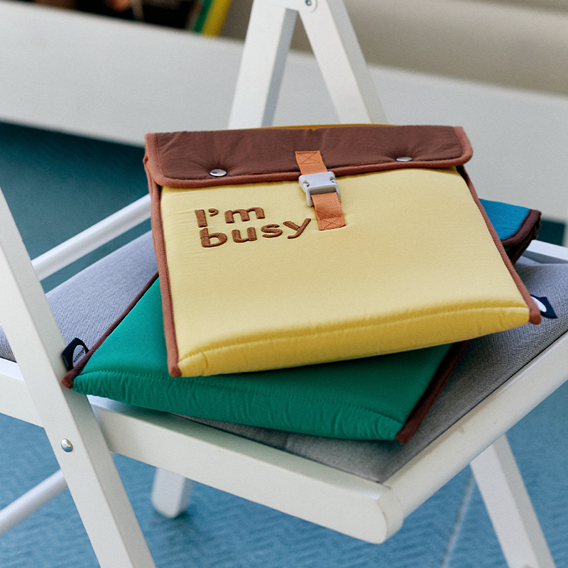 Color Blocked iPad Sleeve — Wear-Resistant Tablet Protector — product photo