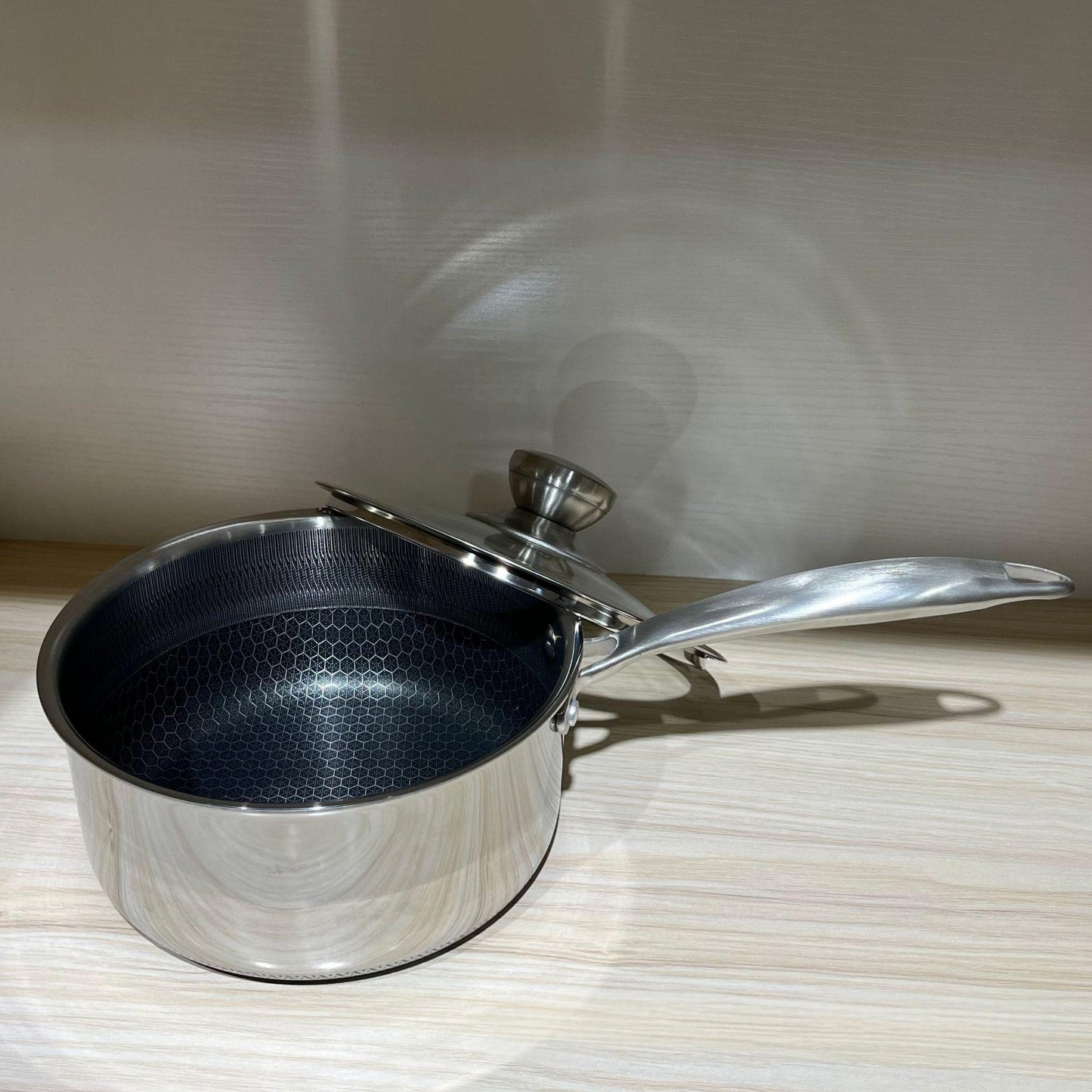 304 Stainless Steel Tri-Ply Non-Stick Milk Pot