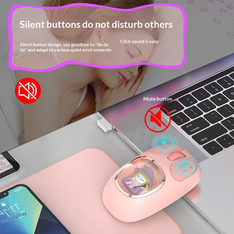 M94 Silent Tri-Mode Wireless Bluetooth Mouse β product photo