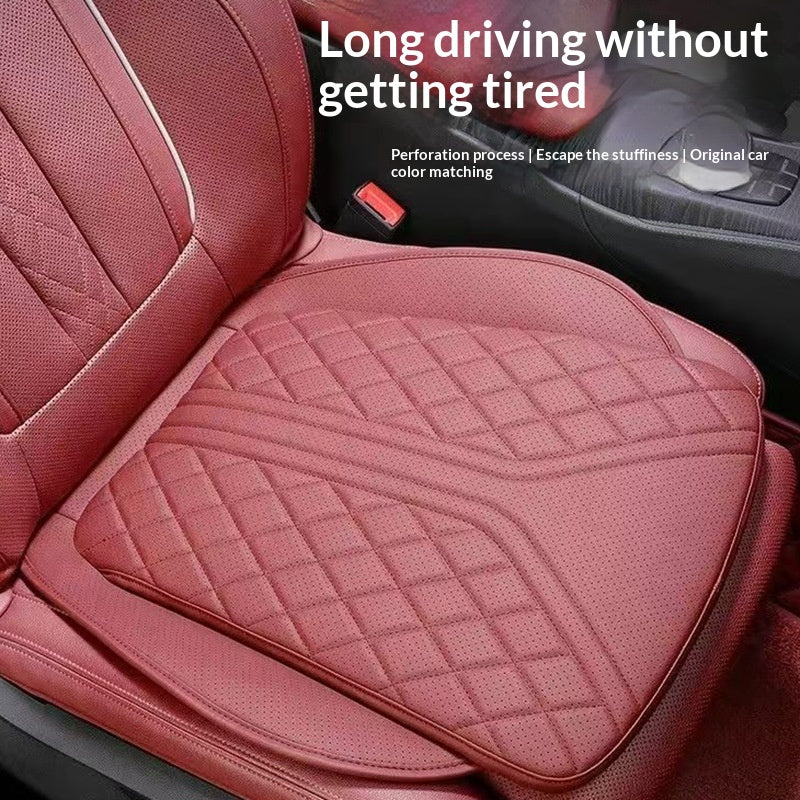 Nappa Leather Memory Foam Car Headrest Pillow β product photo