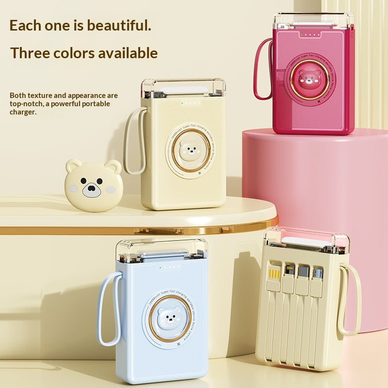 Cartoon Power Bank – Cute Portable Charger On the Go — product photo