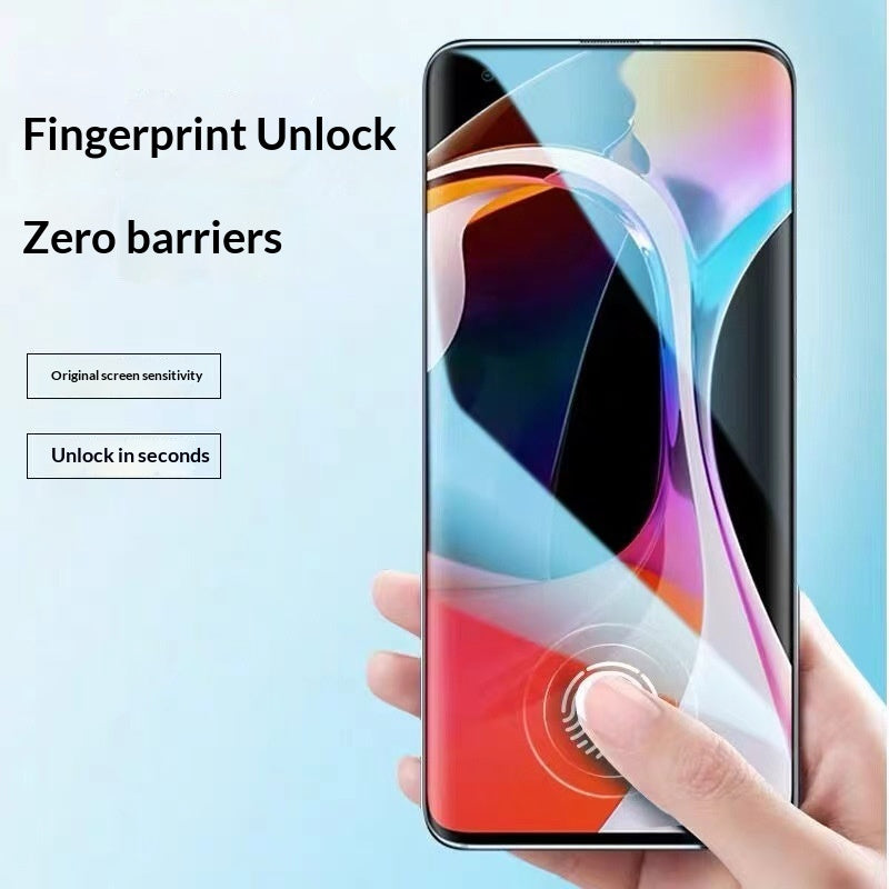 Black-Edged Tempered Glass Screen Protector — product photo