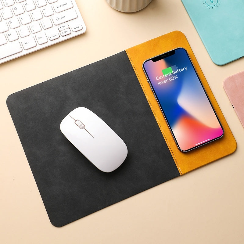 Wireless Charging Mouse Pad – Fast-Charge Desk Companion — product photo