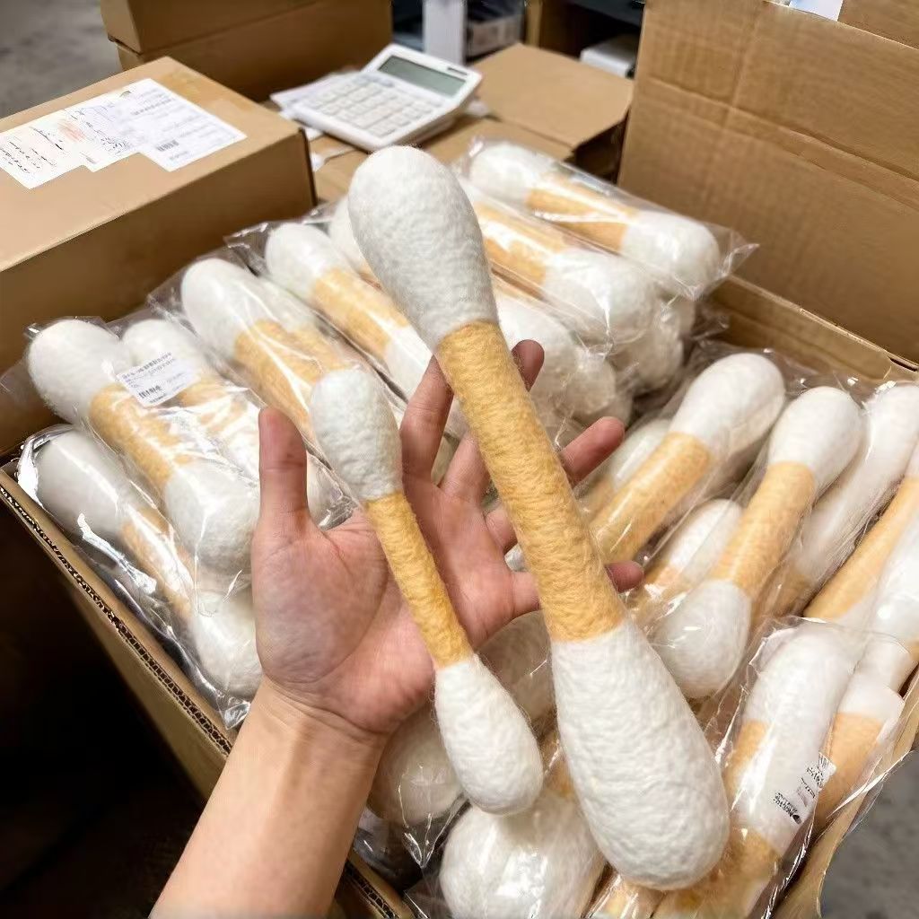 Cloud Puff Cat Teaser Wand — Interactive Play Toy — product photo
