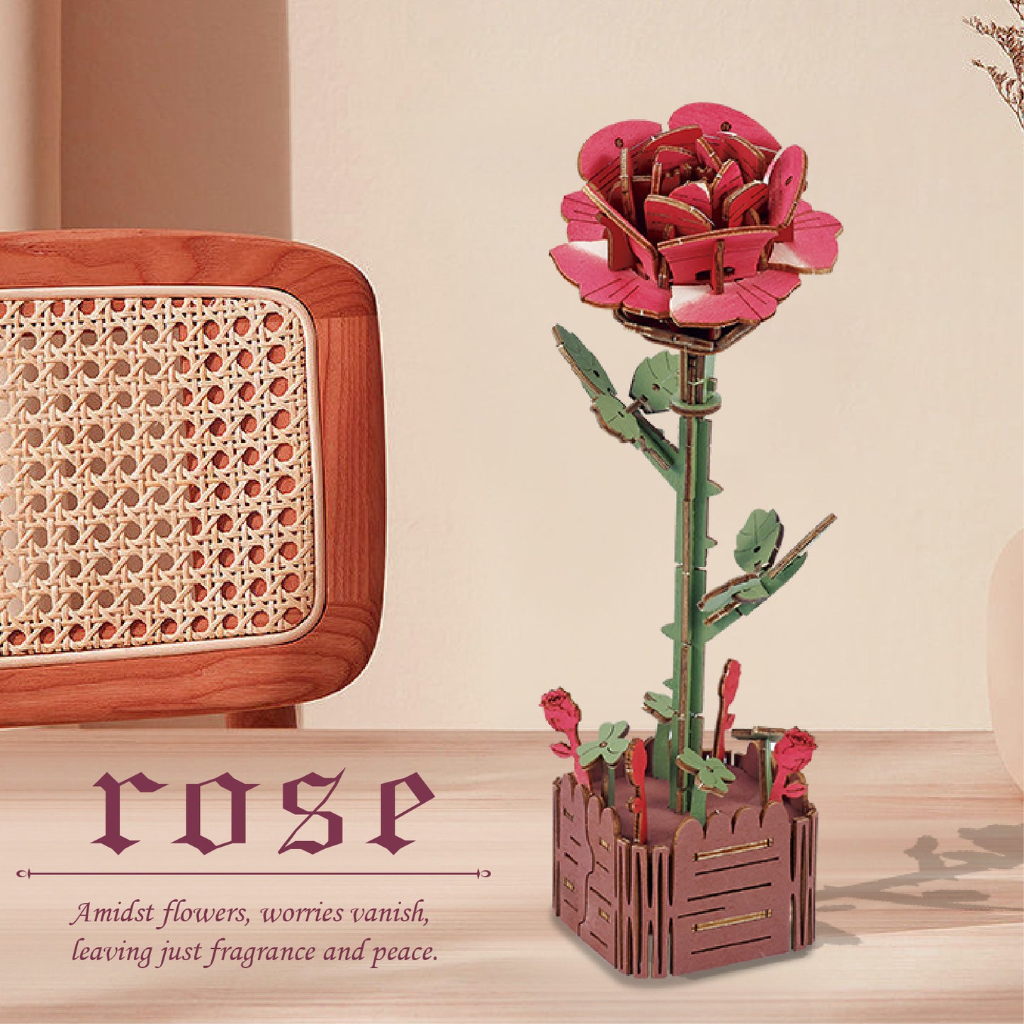 Building Block Flower Puzzle – 3D Blooms You Build — product photo
