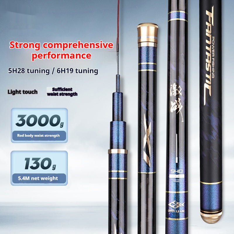 Complete Fishing Rod & Tackle Set - Ready to Cast