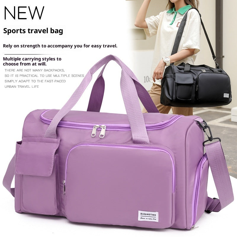 Dry/Wet Separation Gym Backpack – Travel & Sports Ready