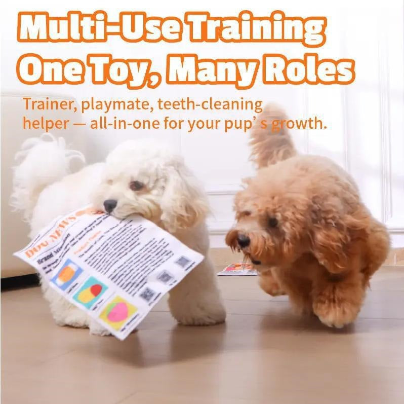 Newsprint Chew Toy – Durable Pet-Friendly Shredder for Dogs — product photo