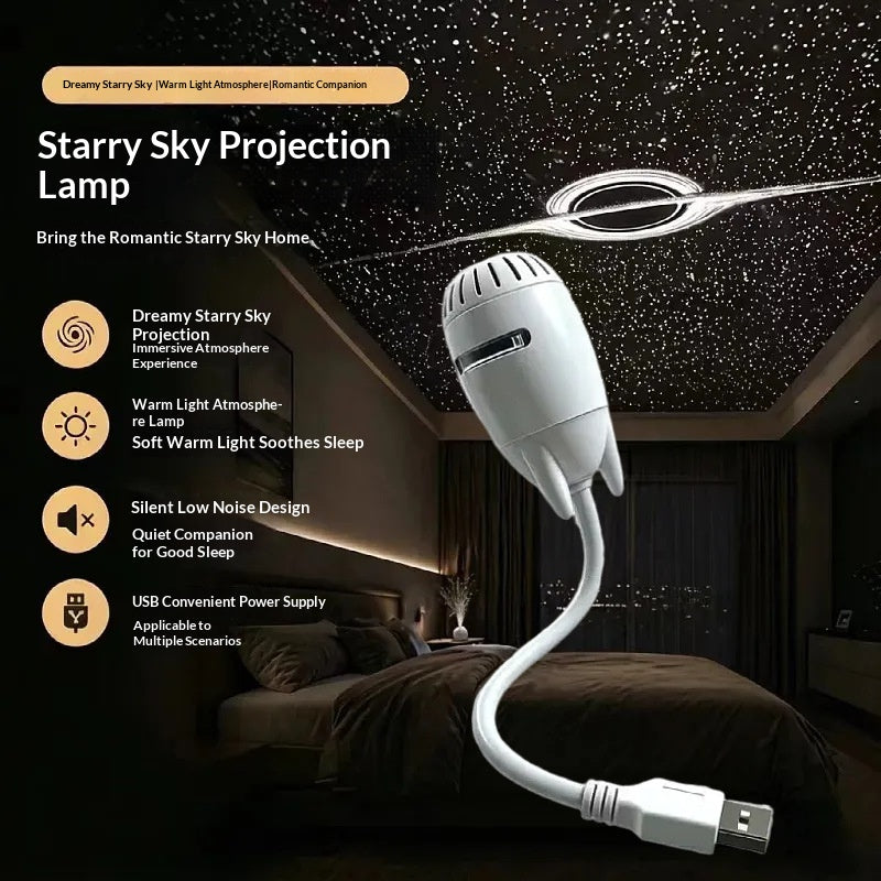 Starry Sky Ceiling Projector Night Light — product photo