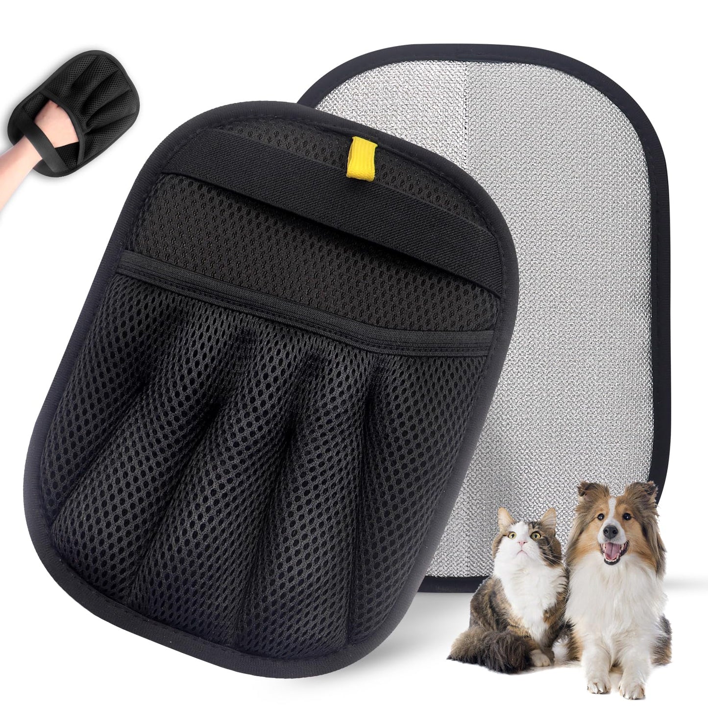 Pet Hair Removal Gloves - Electrostatic Fur Remover — product photo