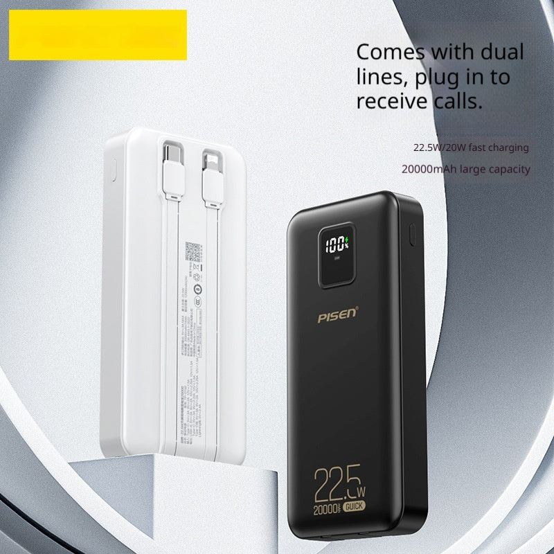 High-Capacity Power Bank with Live LED Display — product photo