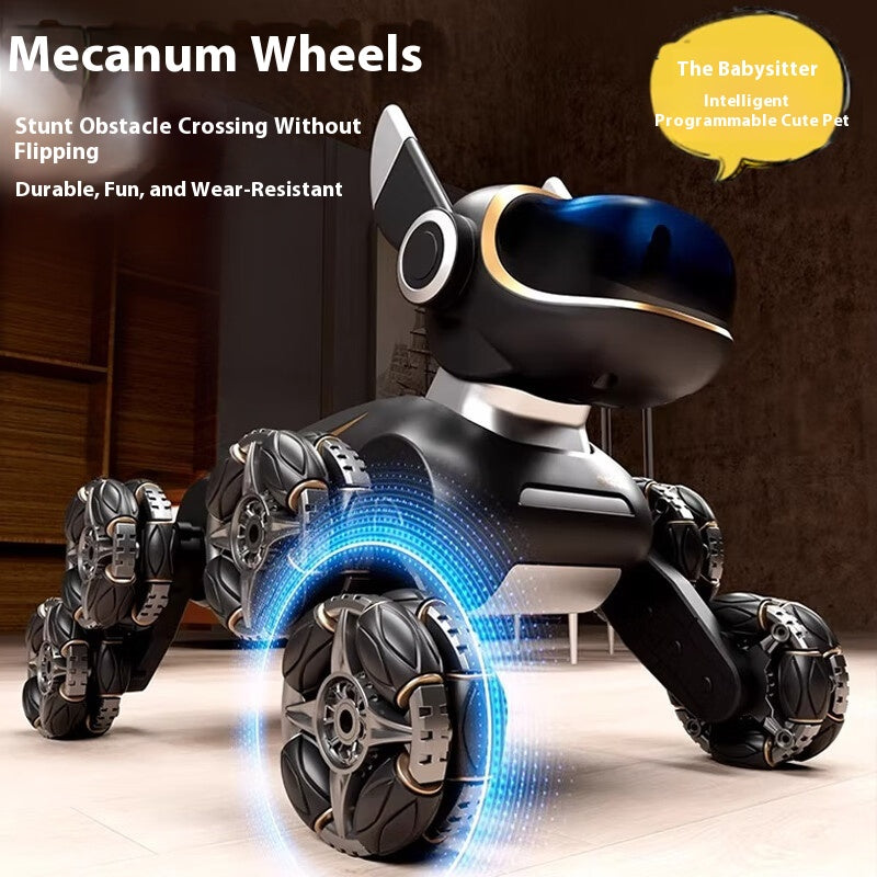 Electric Robot Dog RC Car – 8-Wheel Remote Control Toy — product photo