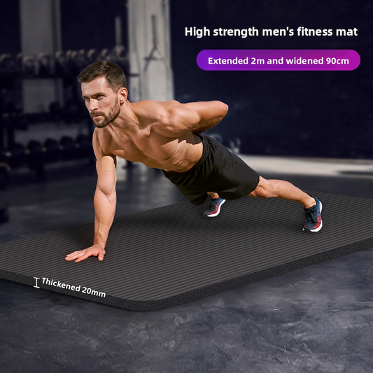 Full-Space Yoga Mat — Extra Long, Wide & Thick
