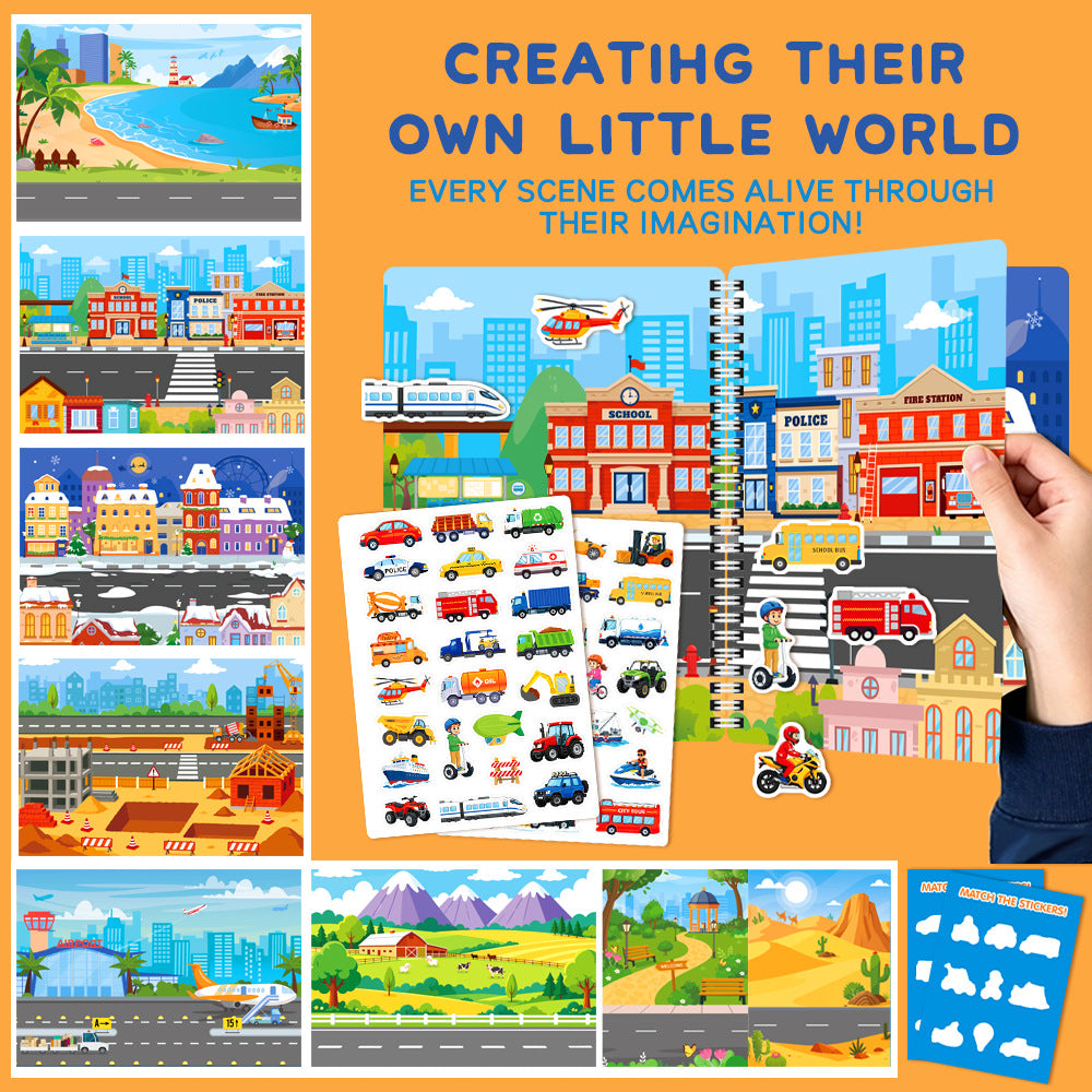Jelly Sticker Book – Reusable Washable Stickers for Kids — product photo