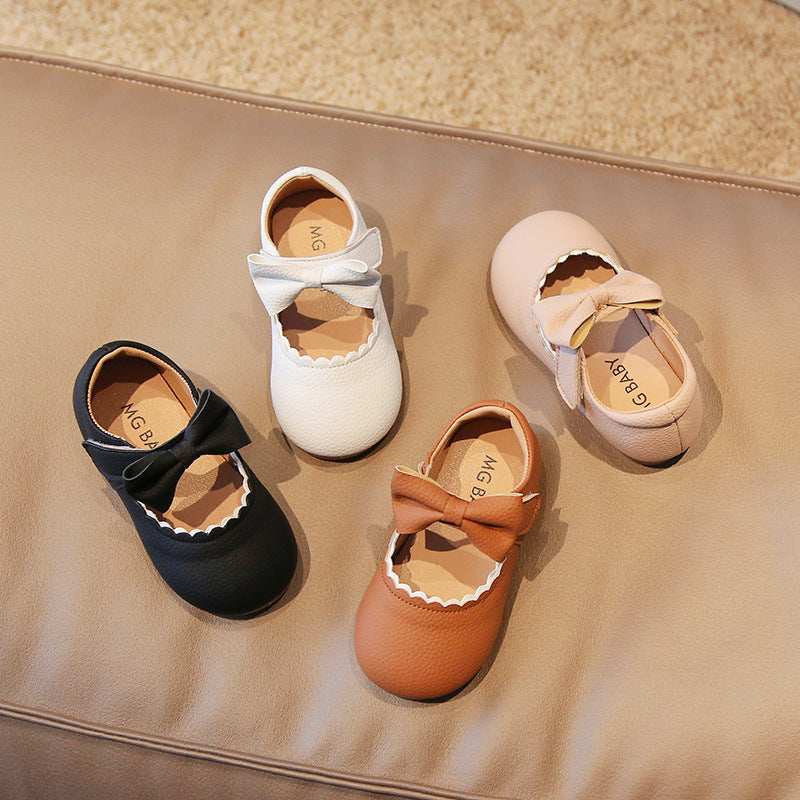 Butterfly Princess Dress Shoes – Non-Slip Rubber Sole — product photo
