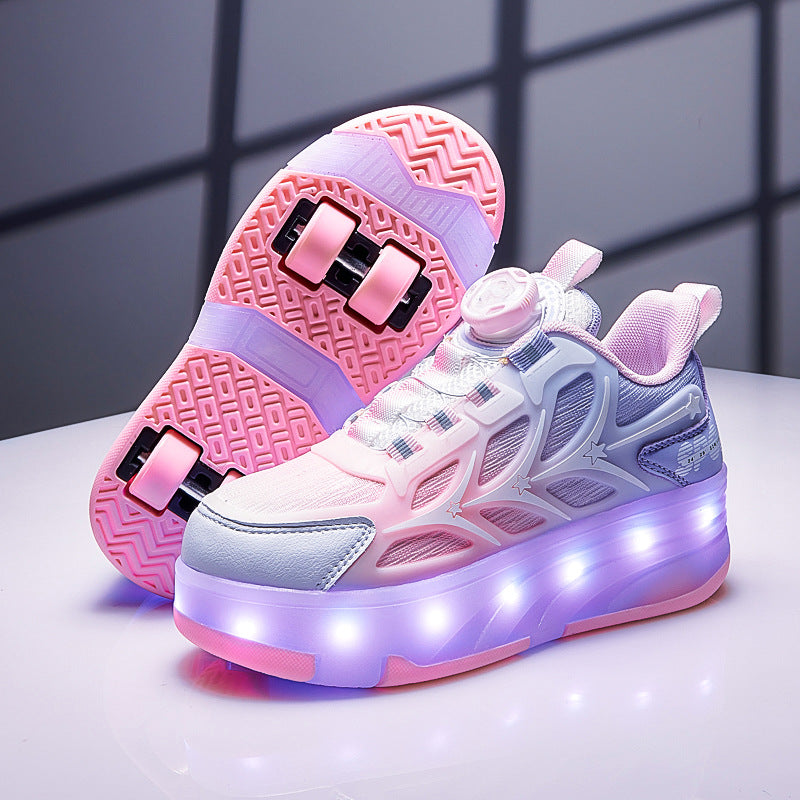 Light-Up Mesh Roller Skates for Kids — product photo