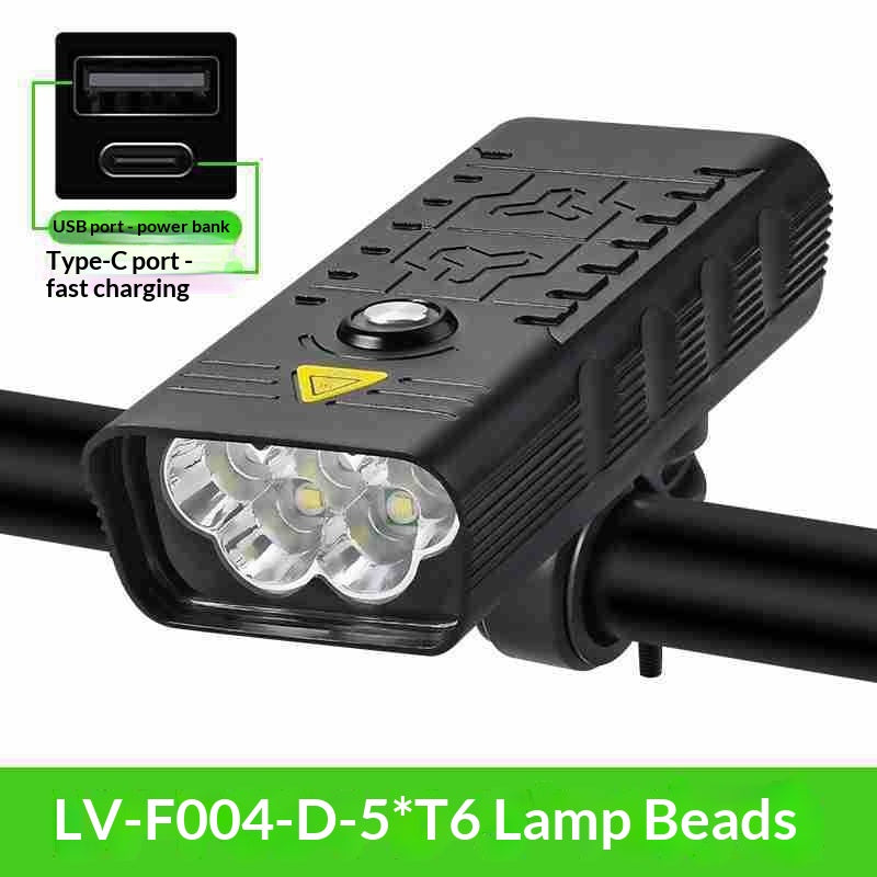 USB Rechargeable Bike Light — High-Brightness Night Rider