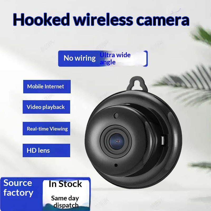Discreet Hook-Style Wireless Home Monitoring Camera
