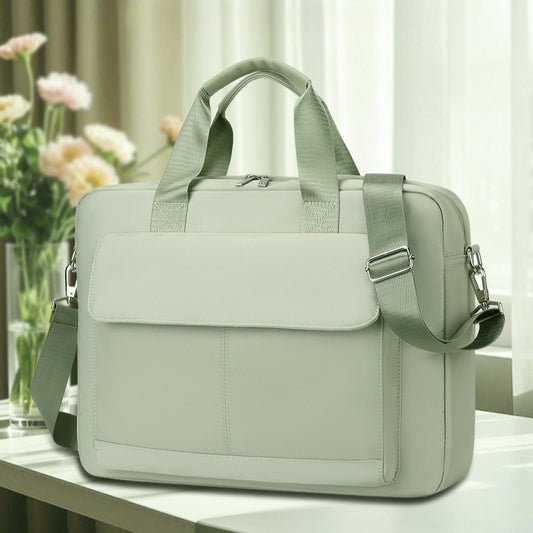 Everyday Crossbody Laptop Tote — Large-Capacity Carryall — product photo