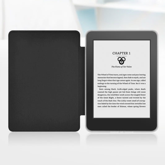 Magnetic Snap Leather Cover with Acrylic Shield — product photo