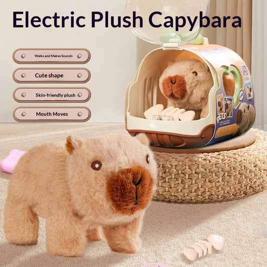 Waddle Buddy Interactive Walking & Talking Capybara Plush — product photo