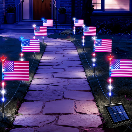 Solar Ground-Insert Patio Lights – Glow Pathway Set