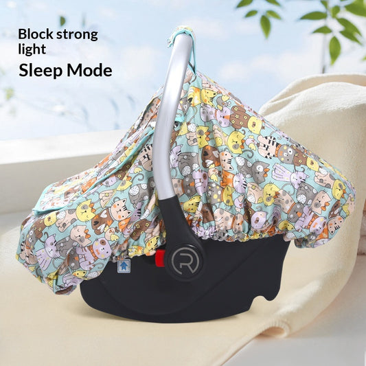 Baby Bassinet Mosquito Net & Safety Seat Cover — product photo
