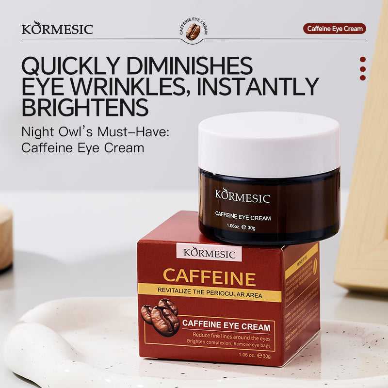 KORMESIC Caffeine Eye Cream 30g - Refresh Tired-Looking Eyes