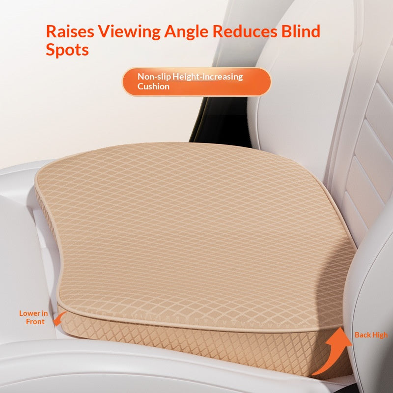 Ice Silk Cooling Car Seat Cushion – Height Adjustable — product photo