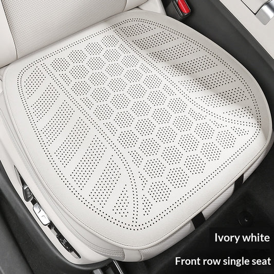 Four-Season Suede-Look Car Seat Cushion Set, 3-Piece — product photo