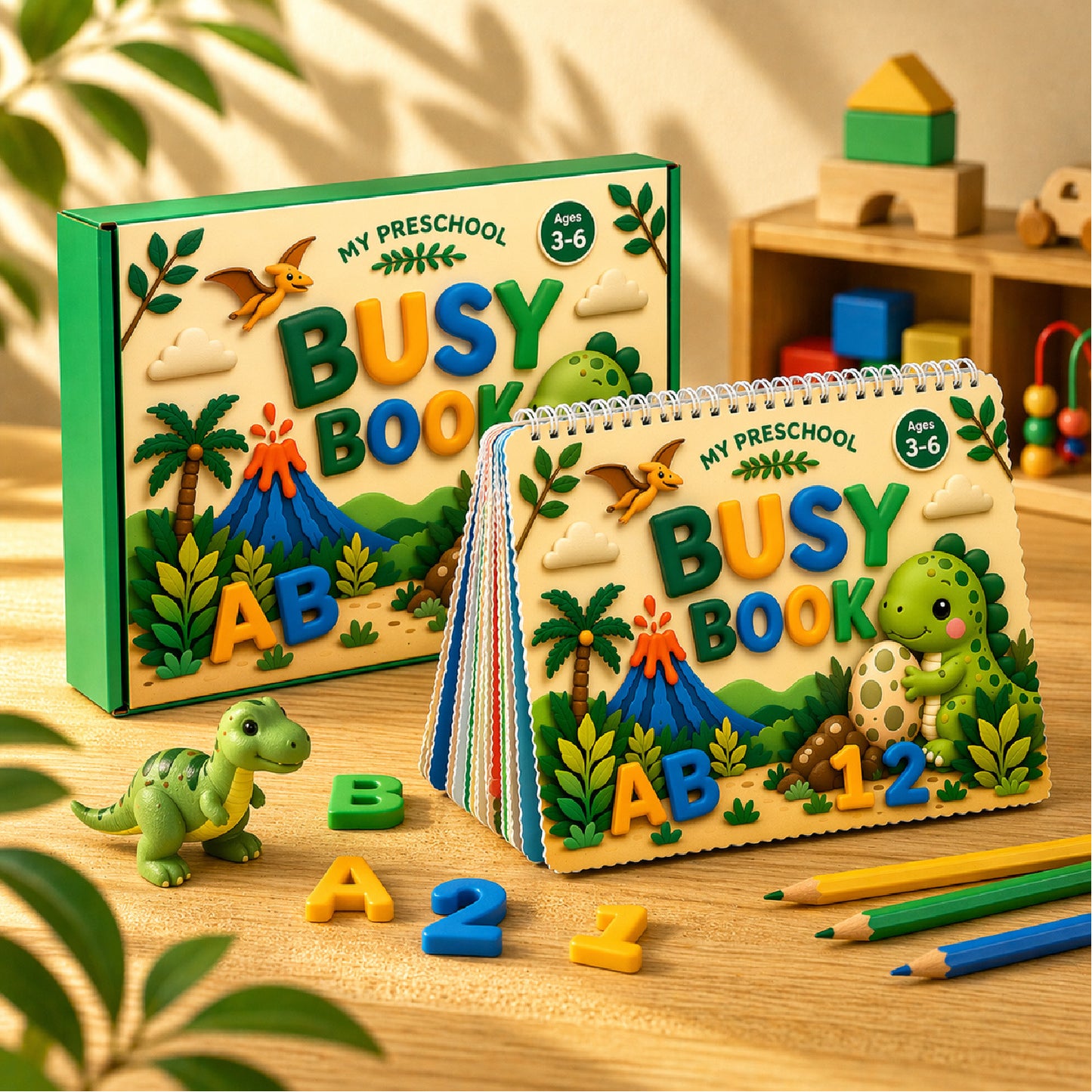 Little Hands Puzzle Set - Safe No-Cut Educational Toy — product photo