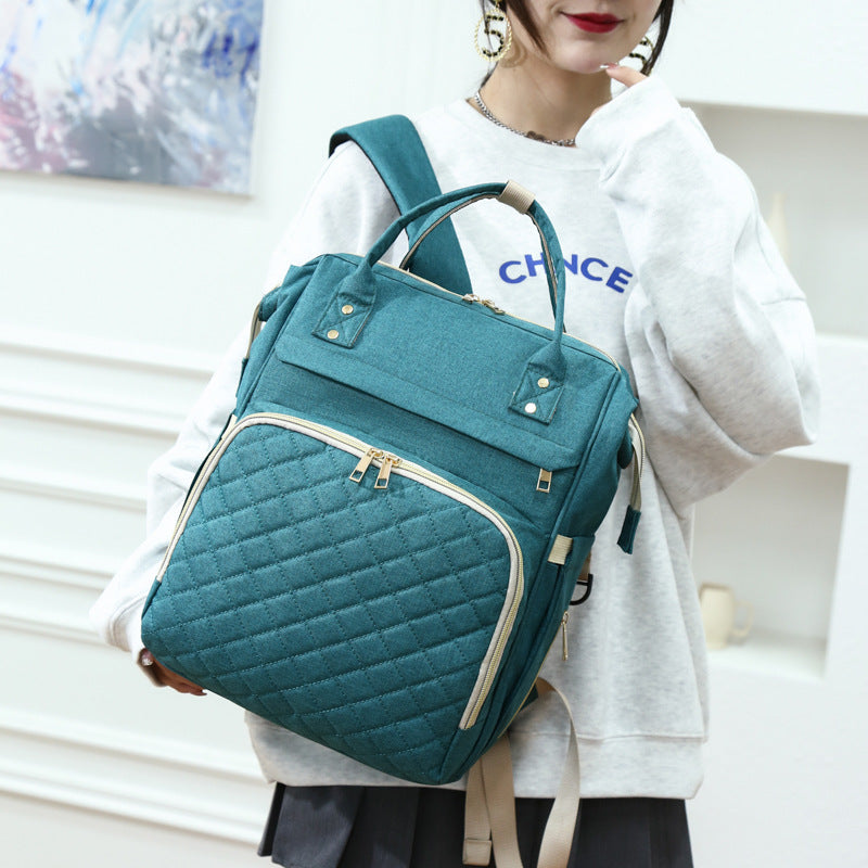 Large-Capacity Mom & Baby Backpack – All-Day Diaper Bag — product photo