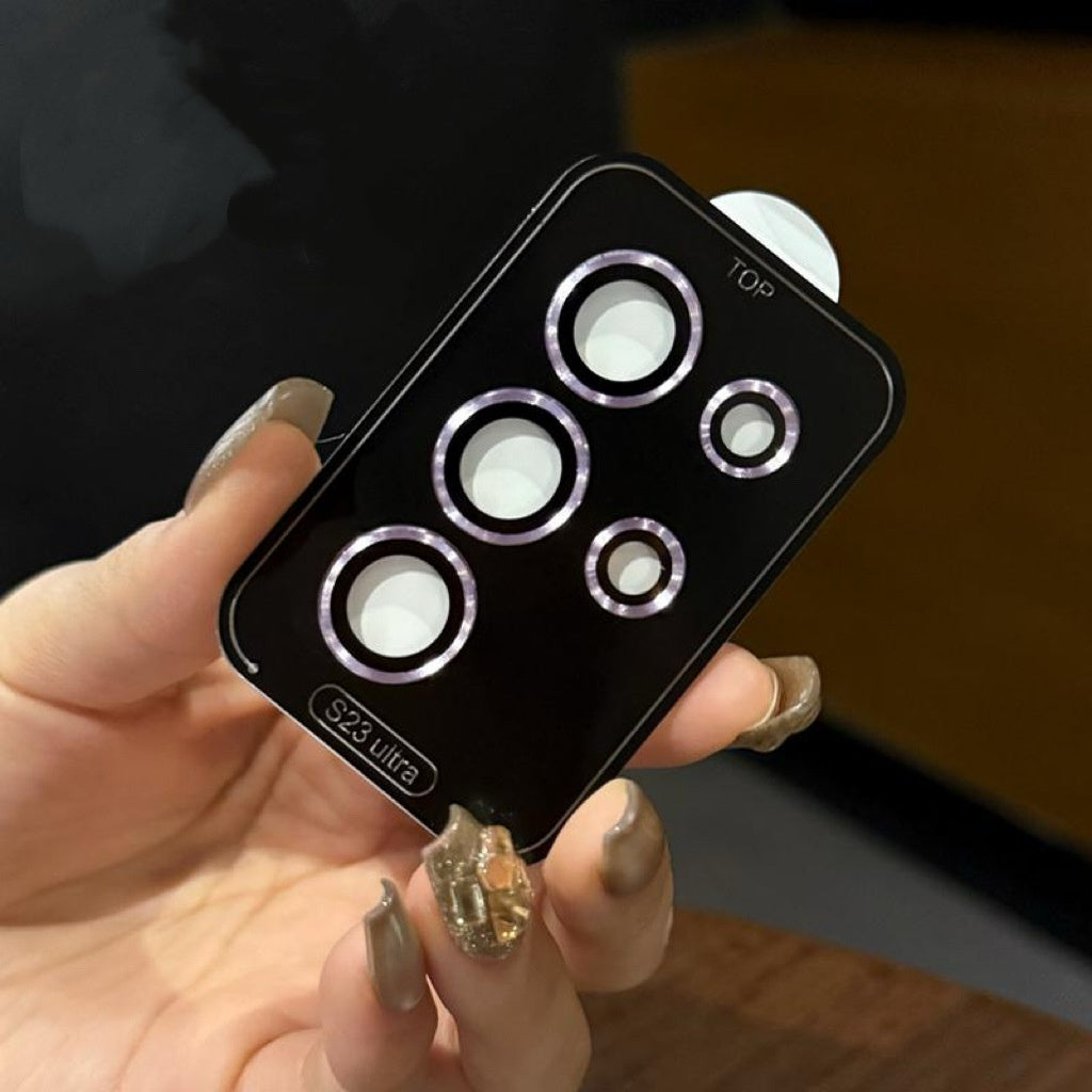 Metal Camera Ring Guard for Galaxy S22 Rear Lens — product photo