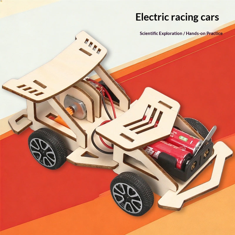 Mini Electric Racing Car STEM Build Kit — product photo